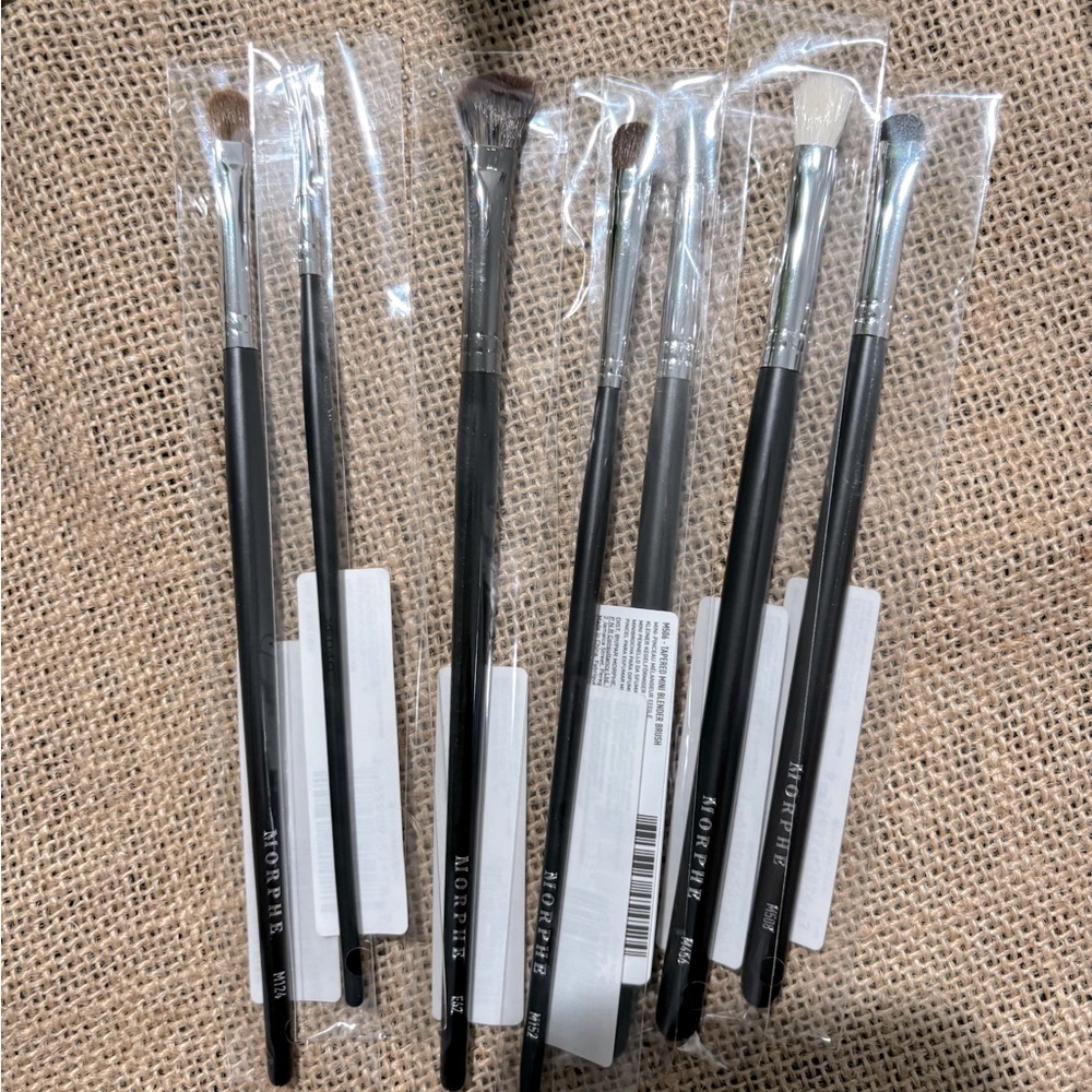 NEW Morphe X James Charles Black Handle Brushes Set With Case - Picture 2 of 4